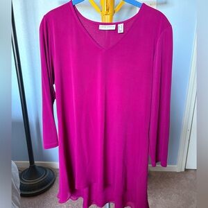 Susan Graver Liquid Knit Blouse